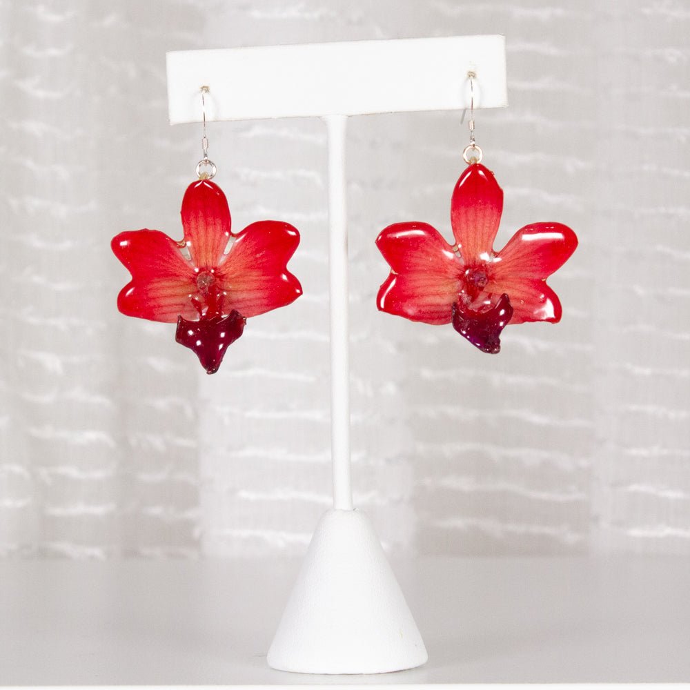 Bunga Flower Drop Earrings - Doritis - Devi & Co