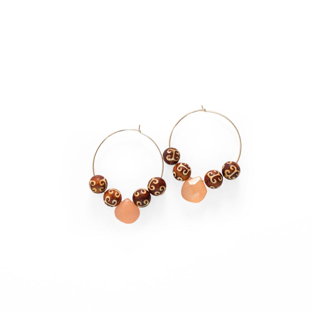 Canggu Hoop Earrings - Devi & Co
