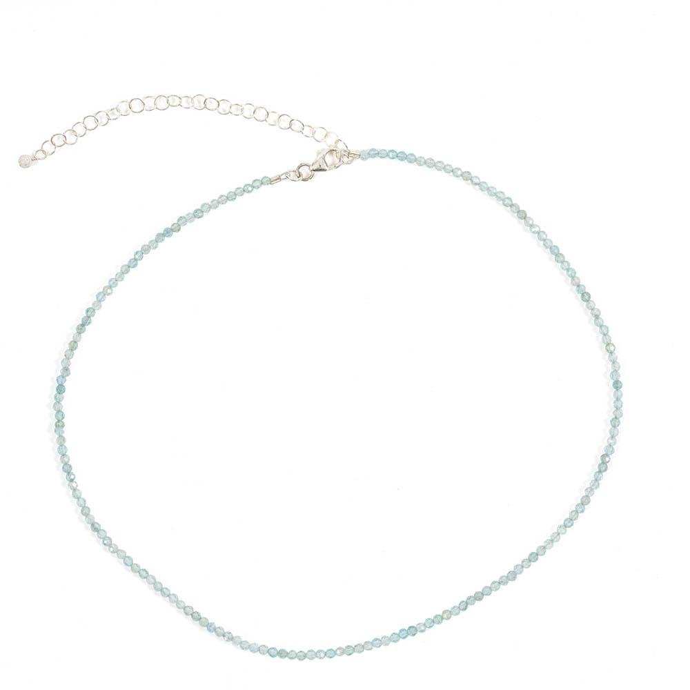 Micro-Gemstone Accent Necklace - Devi & Co