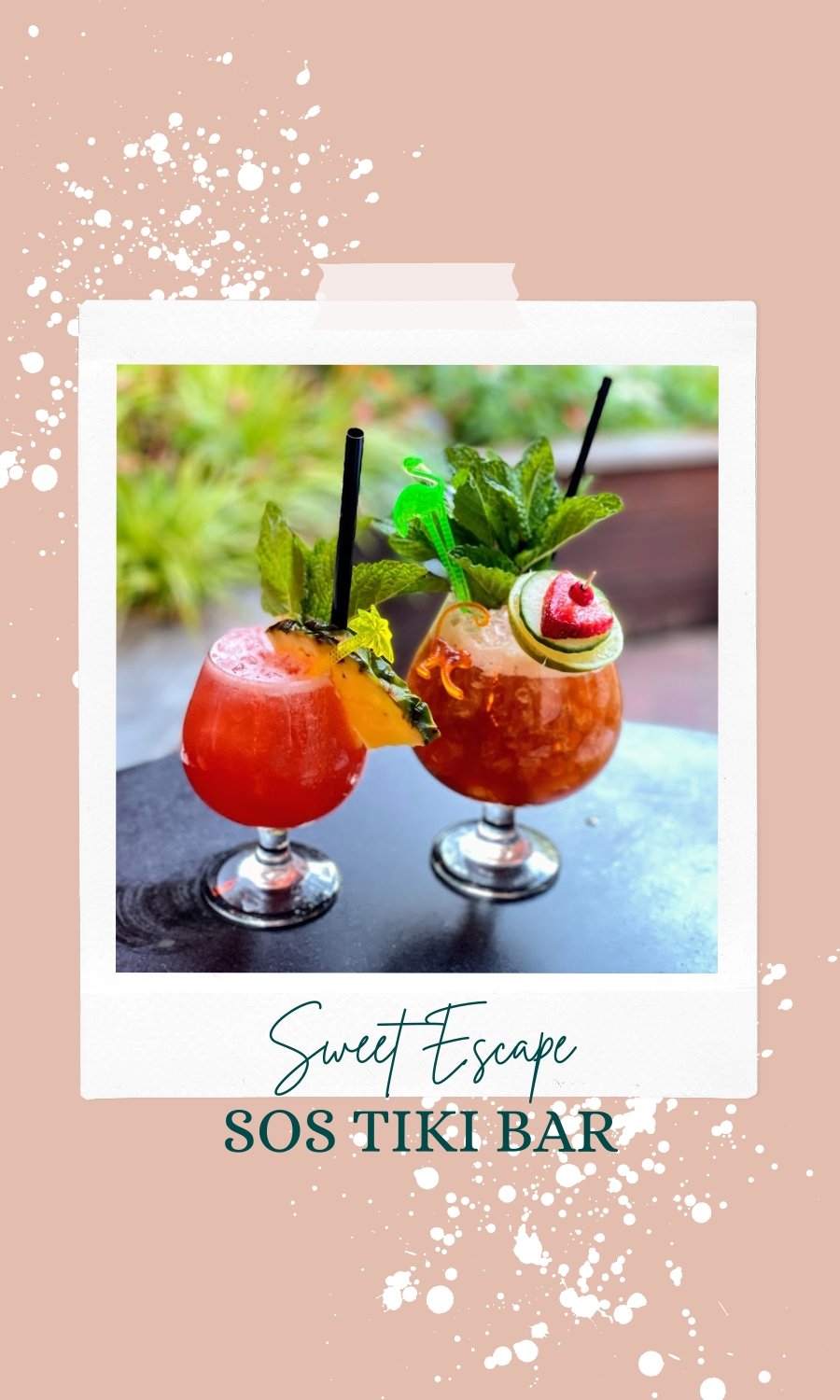 What to Do in Atlanta in August Part 4: Sweet Escape at SOS Tiki Bar - Devi & Co