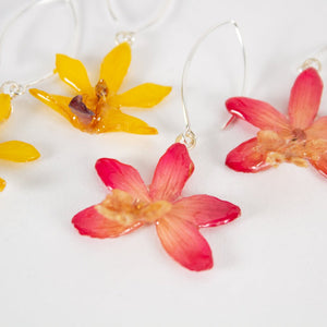 Orchid Drop Earrings | Devi & Co