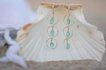 “Ayla" Apatite and Sterling Earrings
