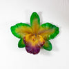 Green XL Orchid Hair Piece - Devi & Co