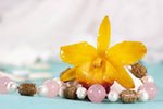 Nusa Dua Real Orchid Statement Necklace - Devi & Co