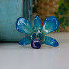 Real Orchid Hair Clip - Blue - Devi & Co