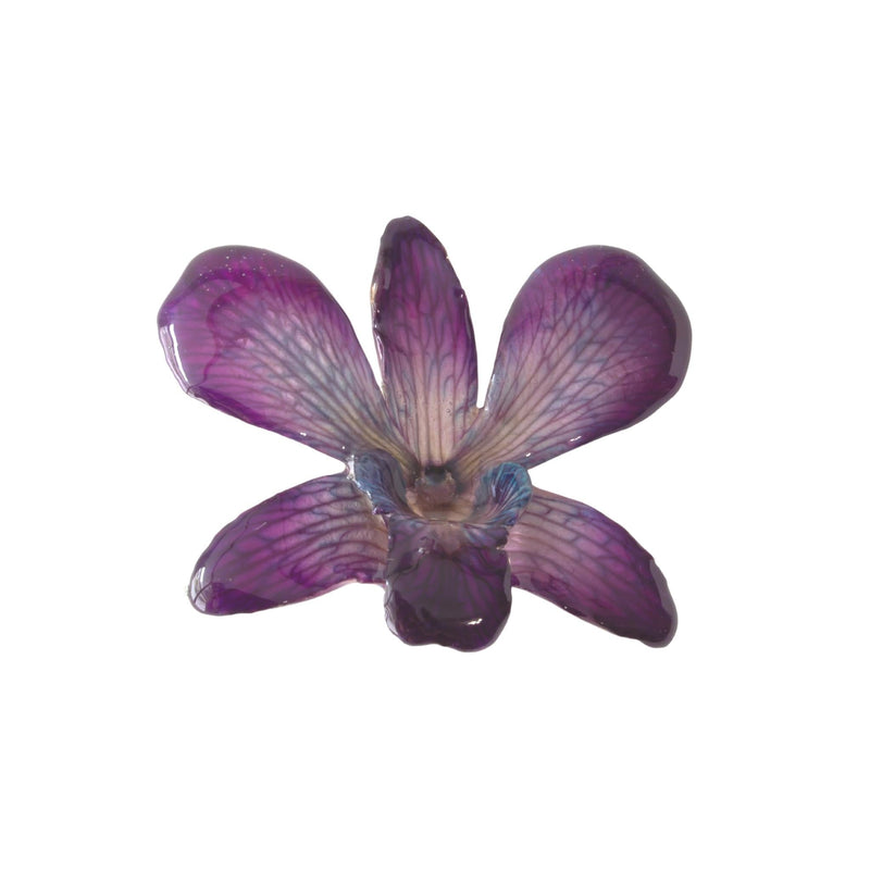 Real Orchid Hair Clip - Purple - Devi & Co