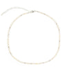 Tiny Pearl and Silver Necklace - Devi & Co