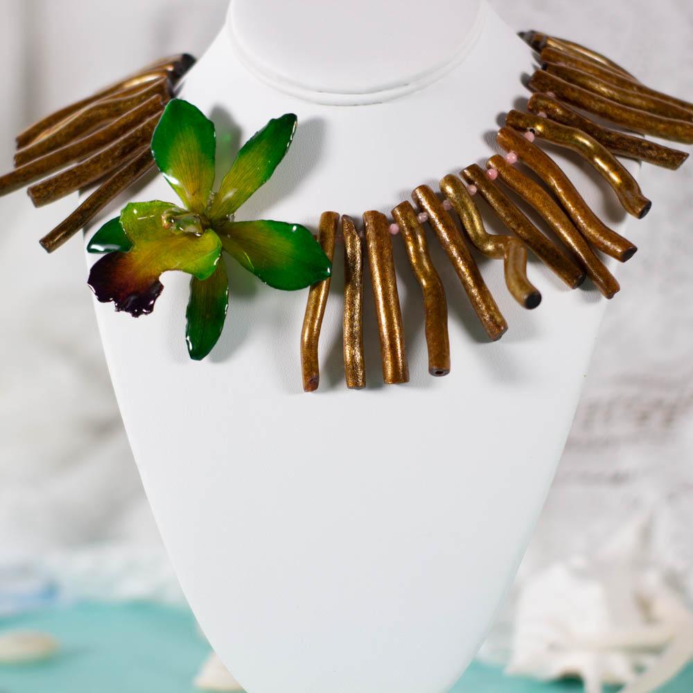 Yygem40mm Black Coral Golden Resin Branch Necklace Handmade Women Designer  Jewelry - Necklaces - AliExpress